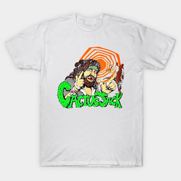 WCW Cactus Jack T-Shirt by Meat Beat